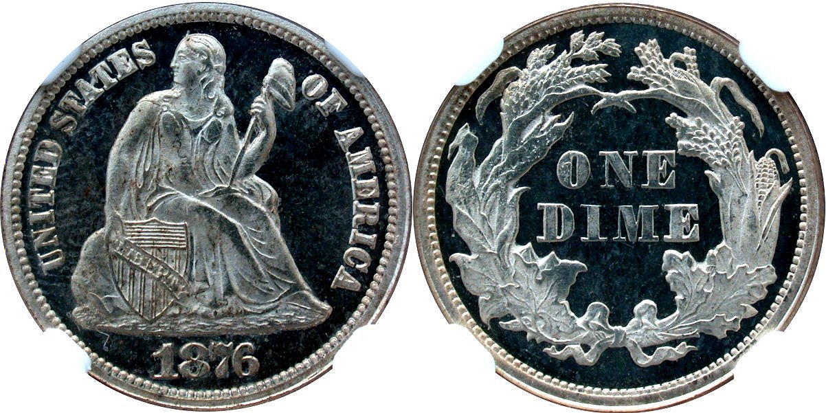 Seated 10C 1876