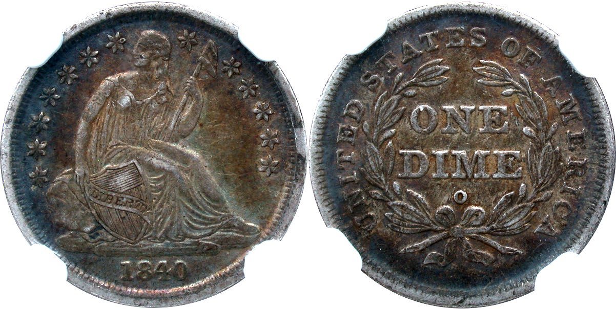 Seated 10C 1840O